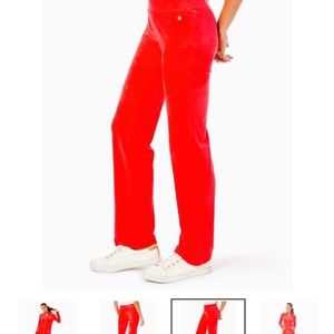 Lilly Pulitzer Dorsey Velour Pant size Small